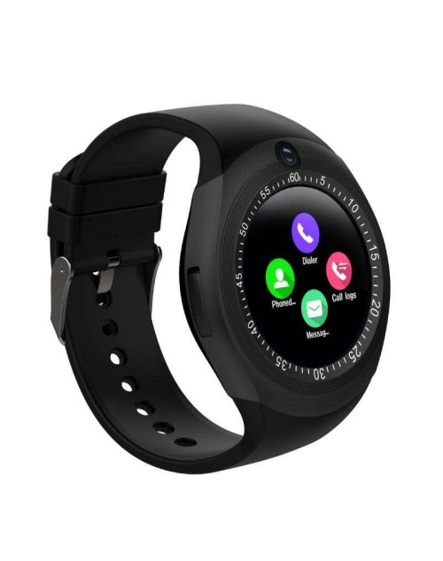 Smart Watch Y1 With GSM Slot for IOS and Android With Camera